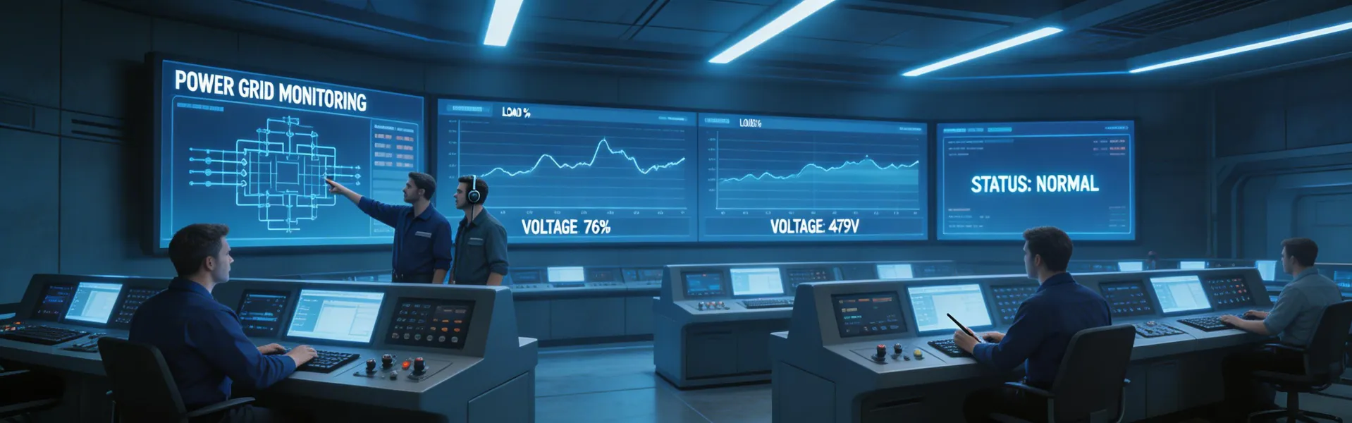 PowerNova smart power monitoring control room